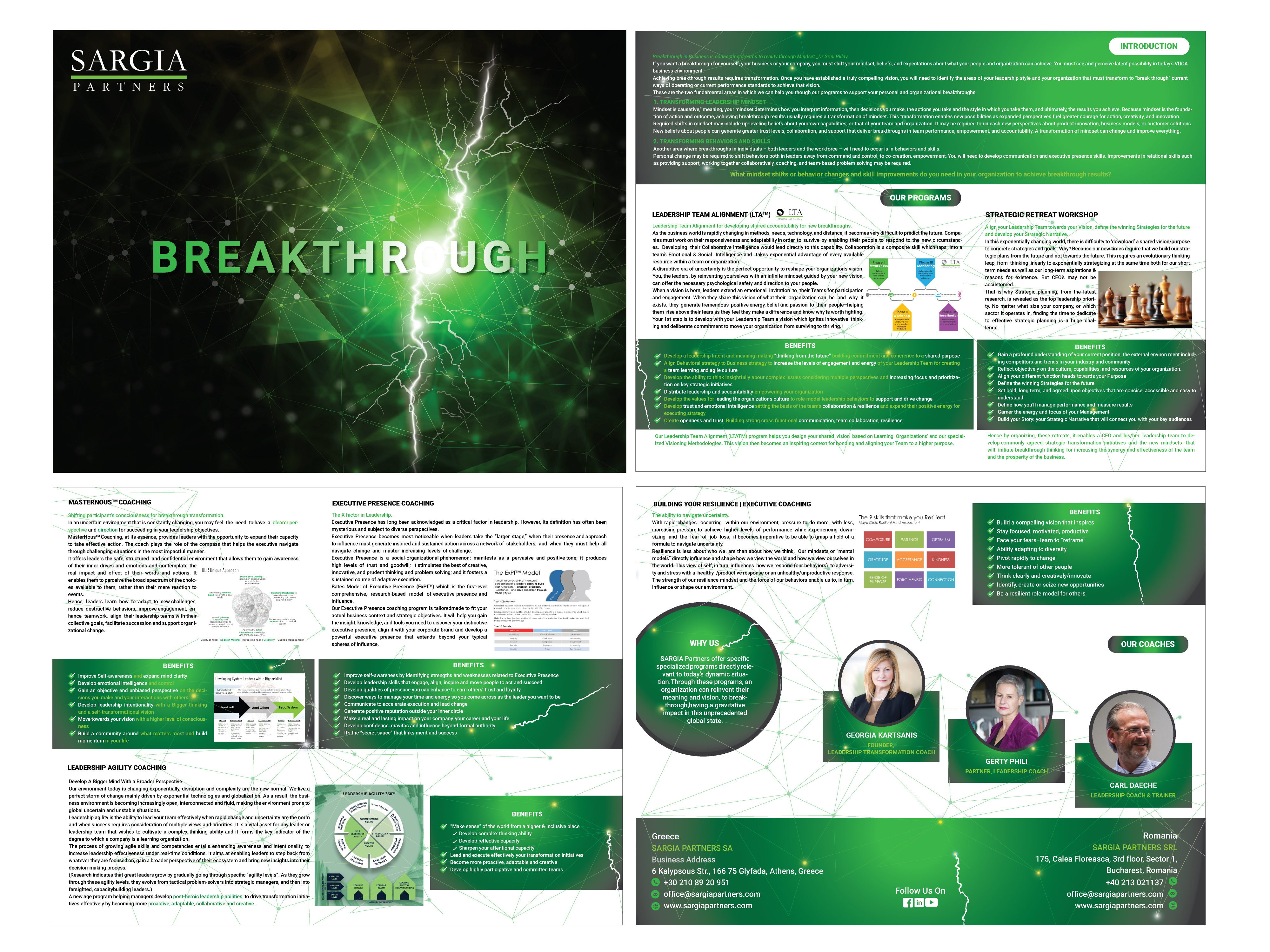 Brochure Design by Jesskurian for CEO CLUBS GREECE | Design #24810507