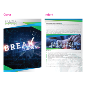 Brochure Design by Wilson 11 for CEO CLUBS GREECE | Design #24800556