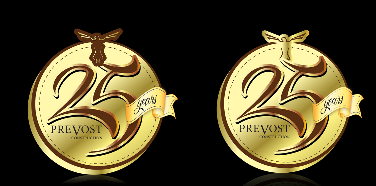 Logo Design by Fahim Baig for Prevost Construction | Design #3074584