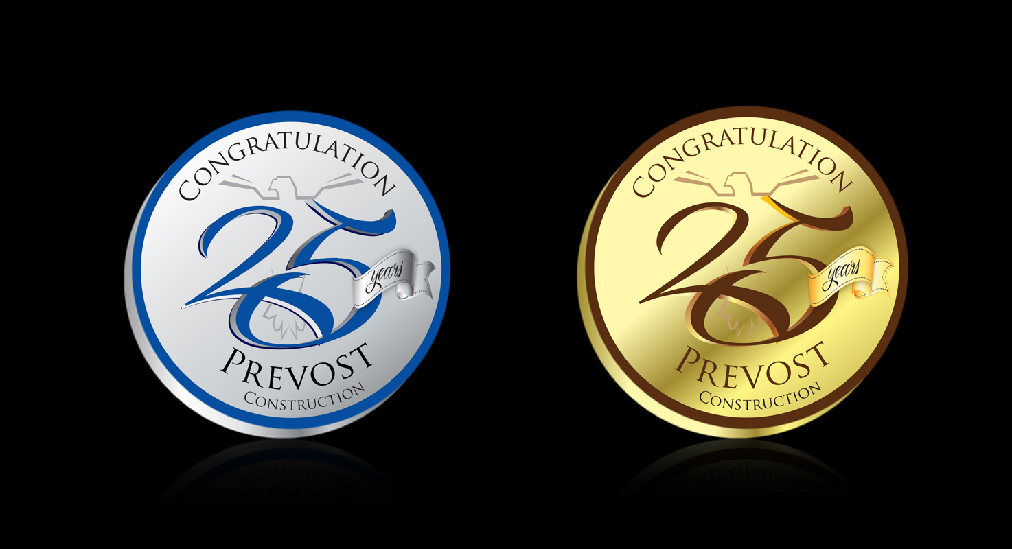 Logo Design by Fahim Baig for Prevost Construction | Design #3074588