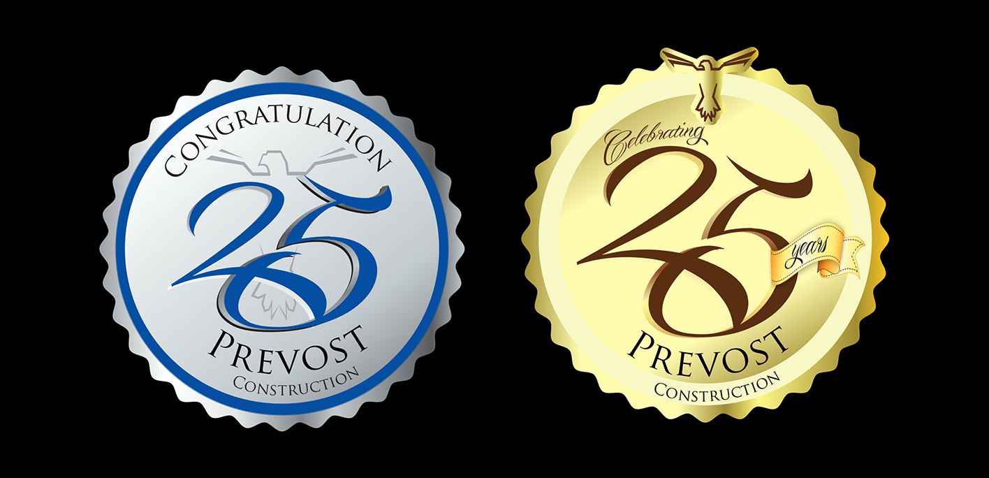 Logo Design by Fahim Baig for Prevost Construction | Design #3074600