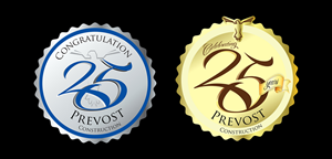 Logo Design by Fahim Baig for Prevost Construction | Design: #3074600