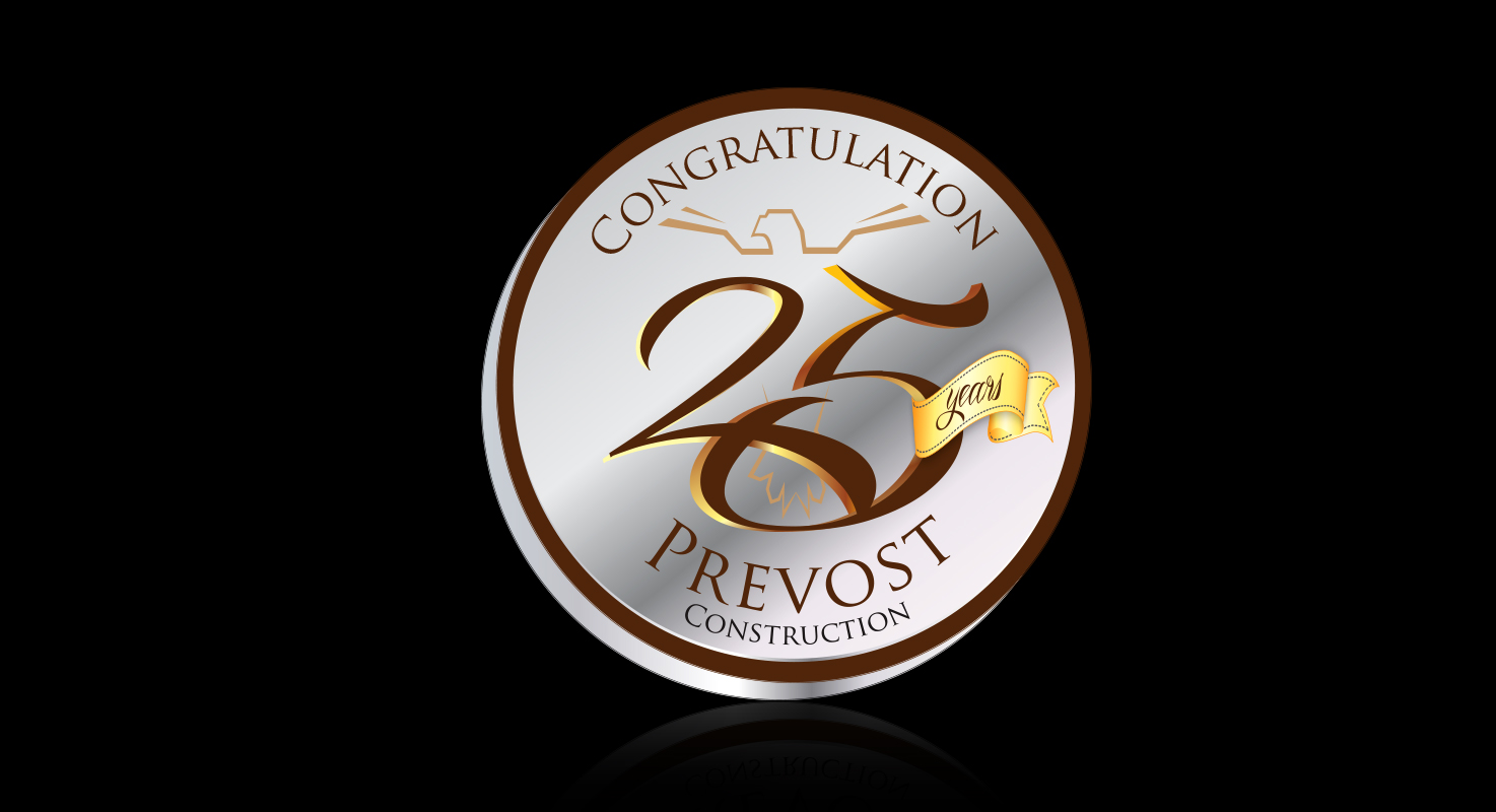 Logo Design by Fahim Baig for Prevost Construction | Design #3098905