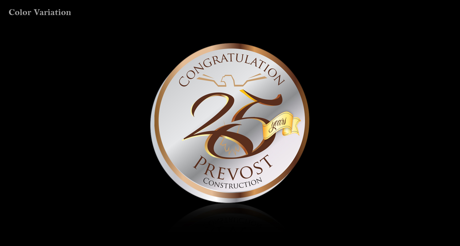 Logo Design by Fahim Baig for Prevost Construction | Design #3099079