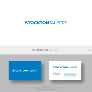 Logo-Design von MBARO für Stockton Talbert, PLLC | Design: #24781172