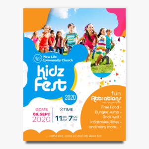 Event Graphic for Free Community Event | Diseño Gráfico por Finley Johnson