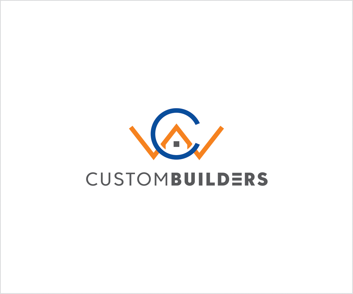 Residential Construction Logo Design for CW Custom Builders by