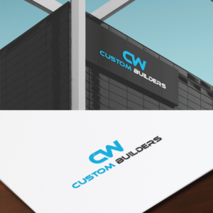 Logo-Design von R.design für CW Custom Builders LLC | Design: #24723596