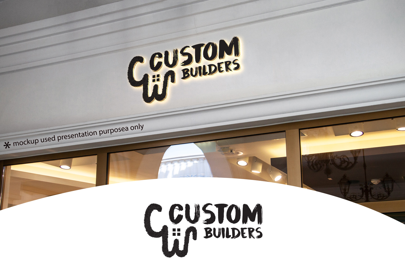 Logo-Design von Rubia@ für CW Custom Builders LLC | Design #24728658