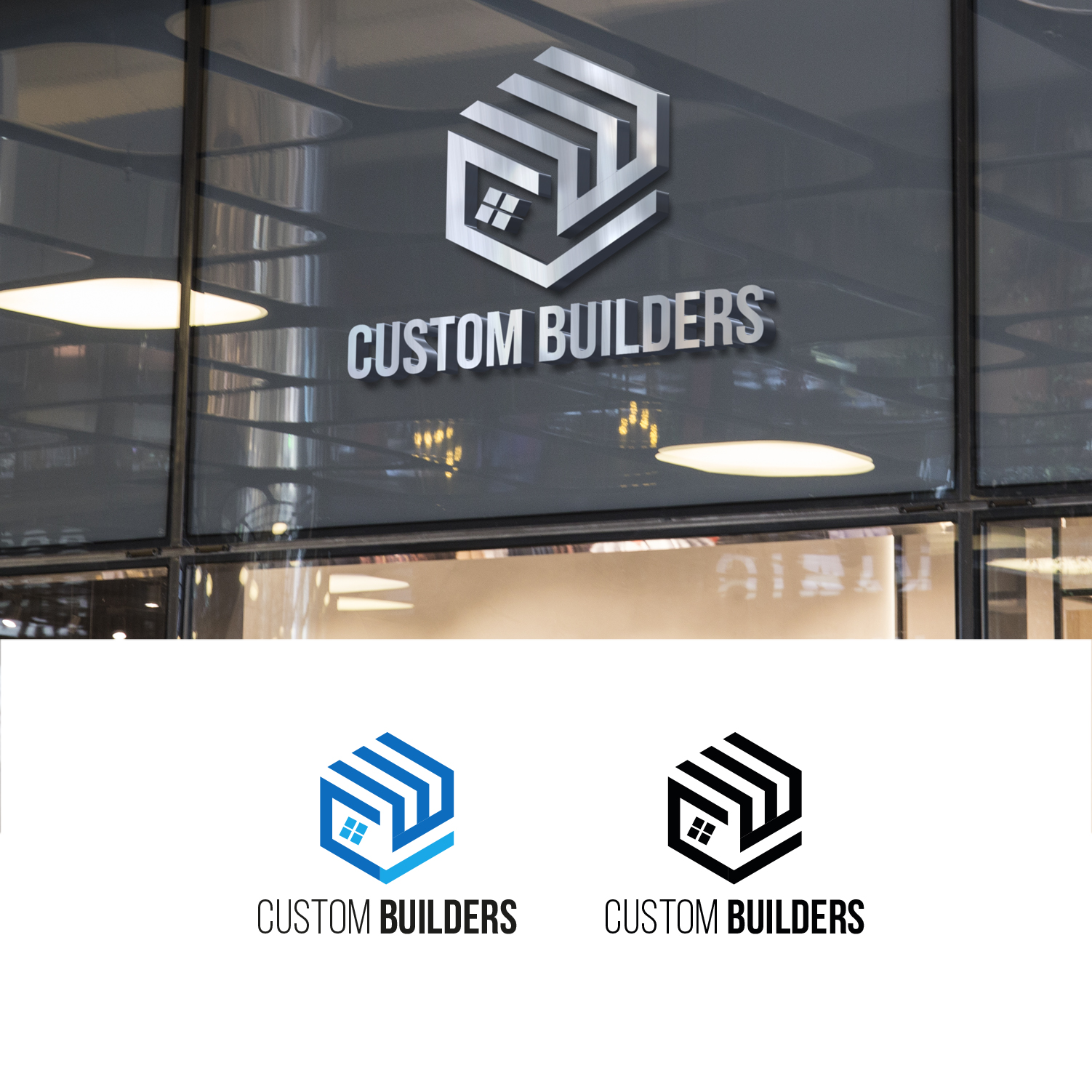 Logo Design by nadbook2323 for CW Custom Builders LLC | Design #24723701