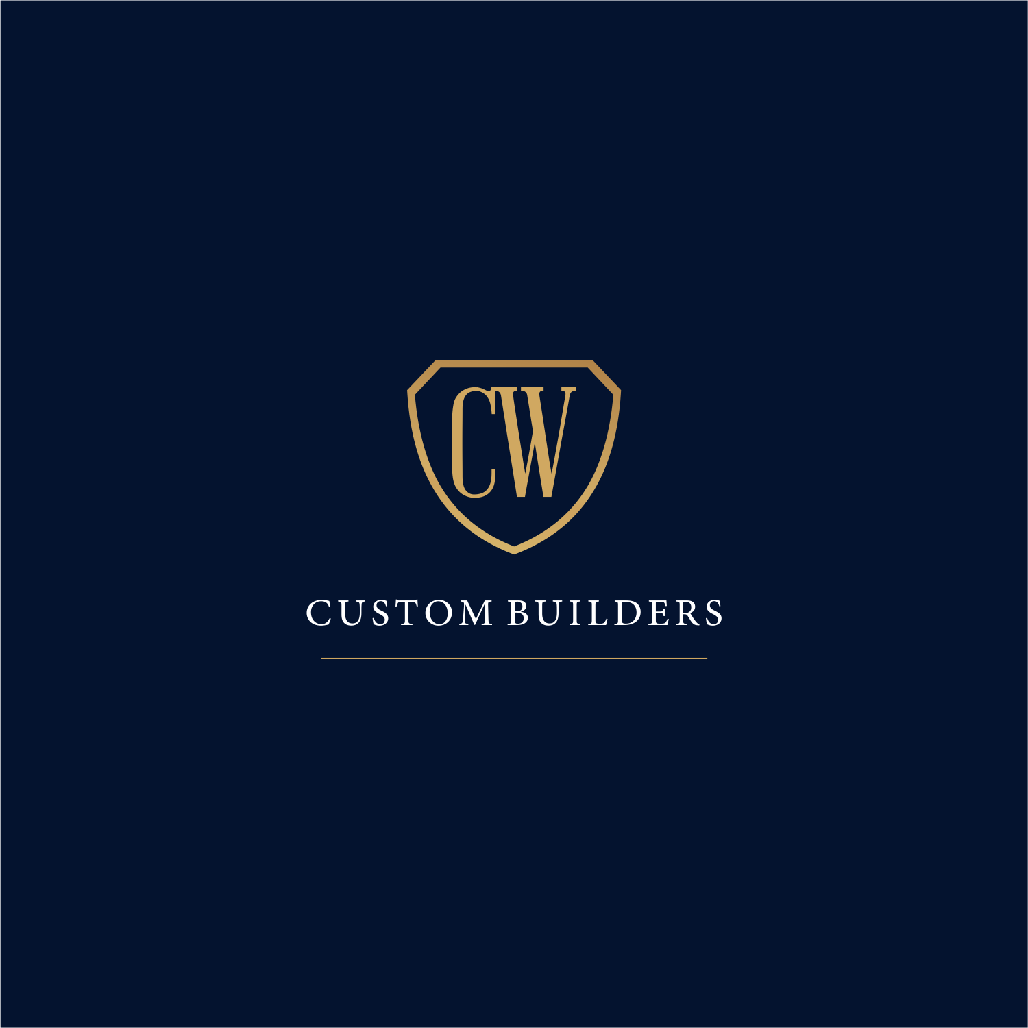Logo-Design von ThiagoB für CW Custom Builders LLC | Design #24728176
