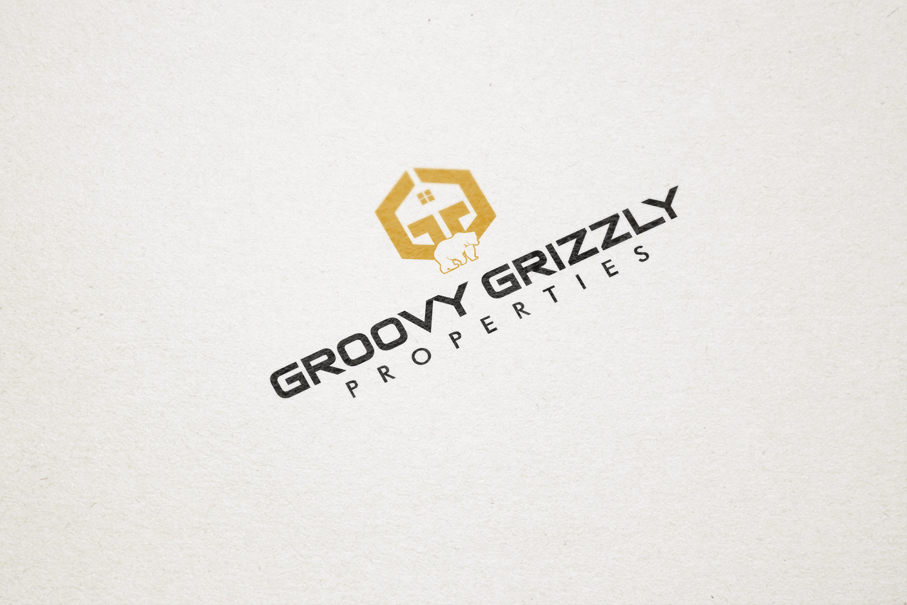Design de Logo par sanalkumar pour Groovy Grizzly Properties | Design #24735993