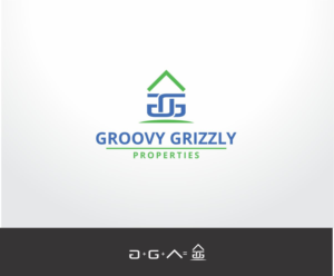 Logo Design by rastf2day for Groovy Grizzly Properties | Design: #24757329