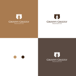 Groovy Grizzly Properties | Logo Design by TerryBogard