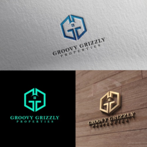Groovy Grizzly Properties | Logo Design by mam1