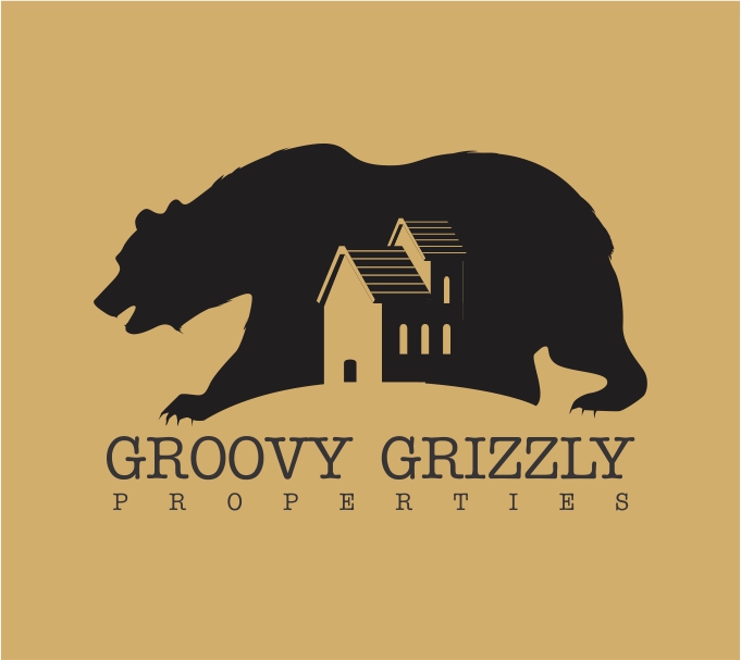 Diseño de Logo por Wendy Elsie para Groovy Grizzly Properties | Diseño #24776618