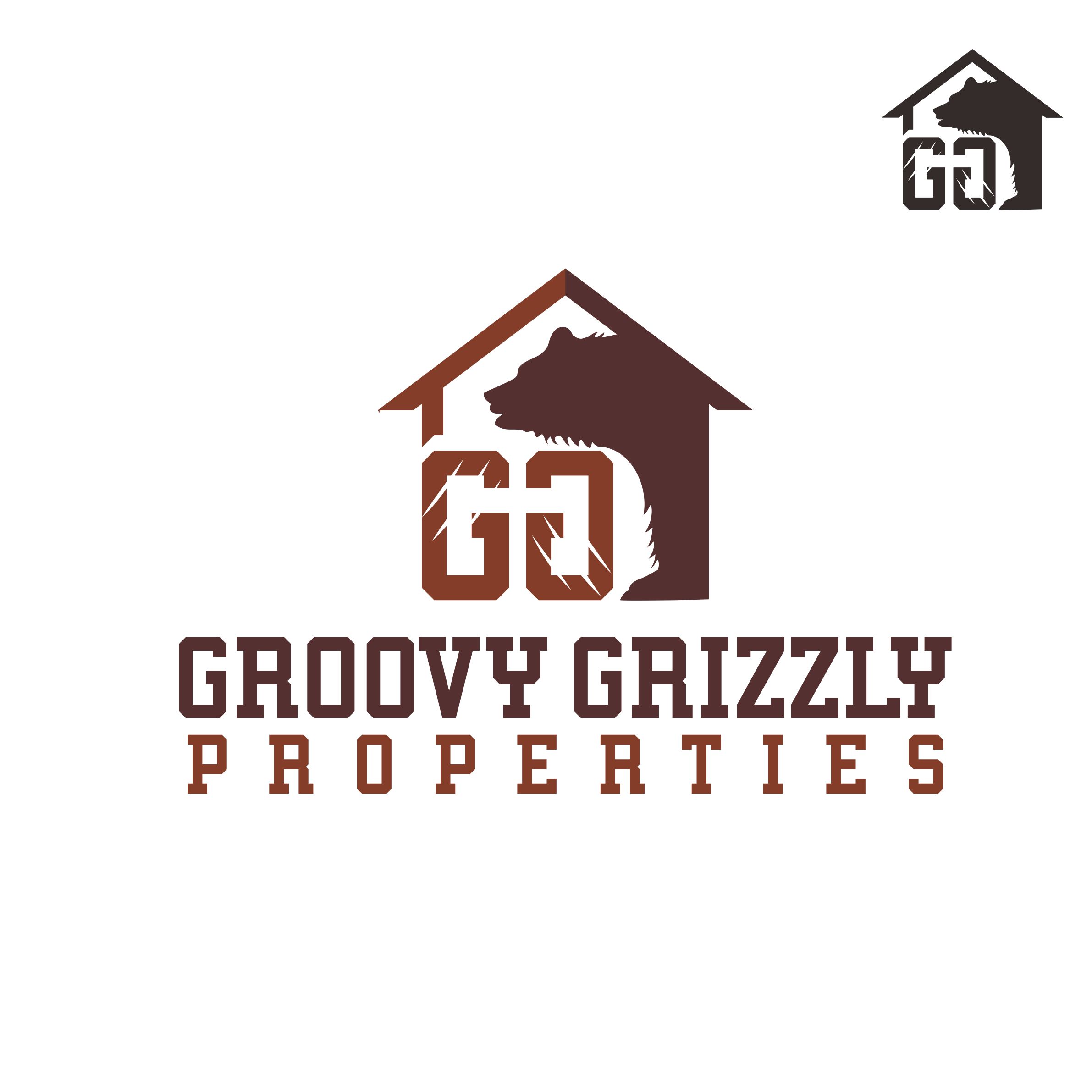 Diseño de Logo por Jet-D para Groovy Grizzly Properties | Diseño #24780561