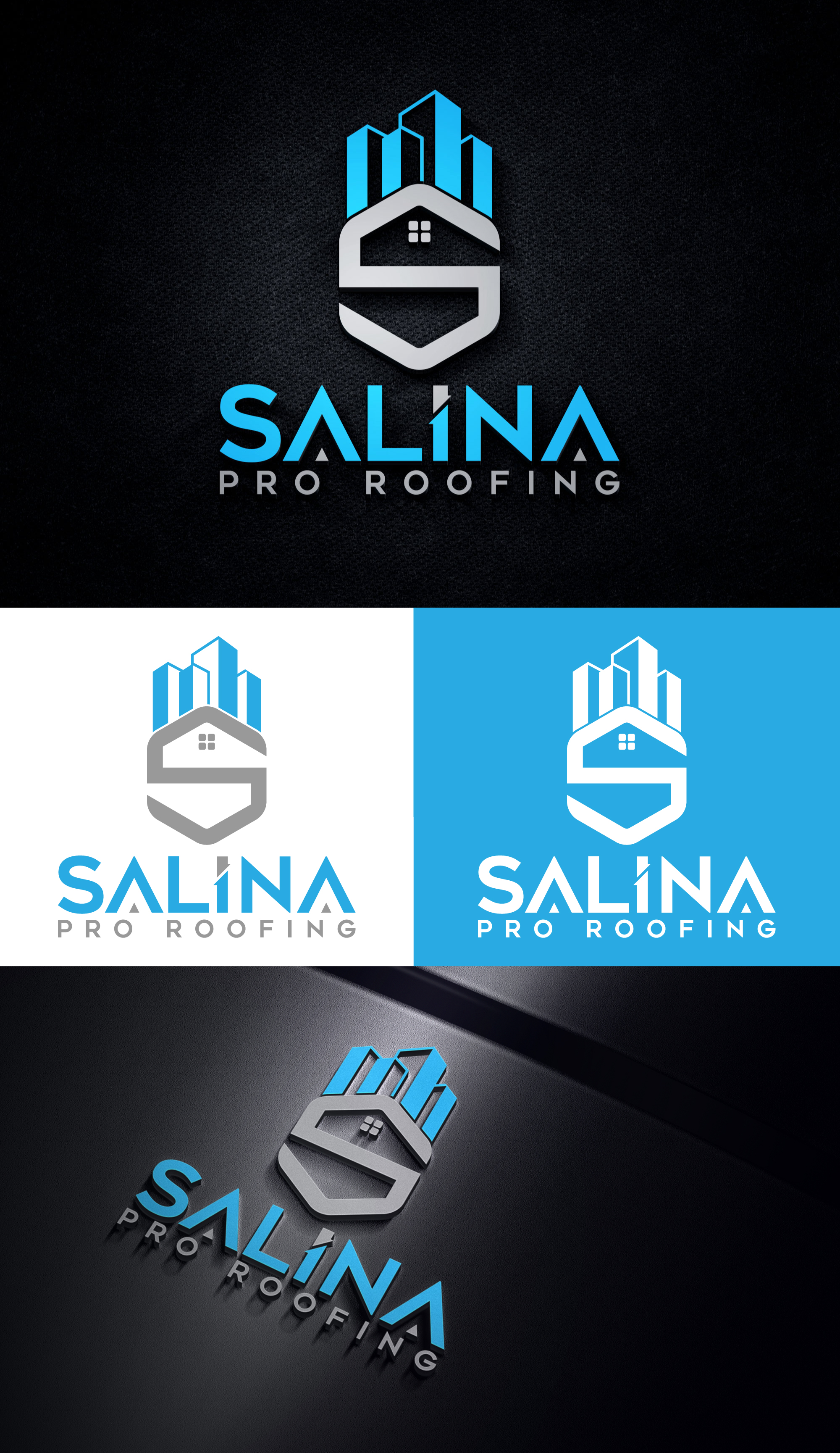Logo Design by Tonmoyy for SALINA CONTRACTING LTD | Design #24739931