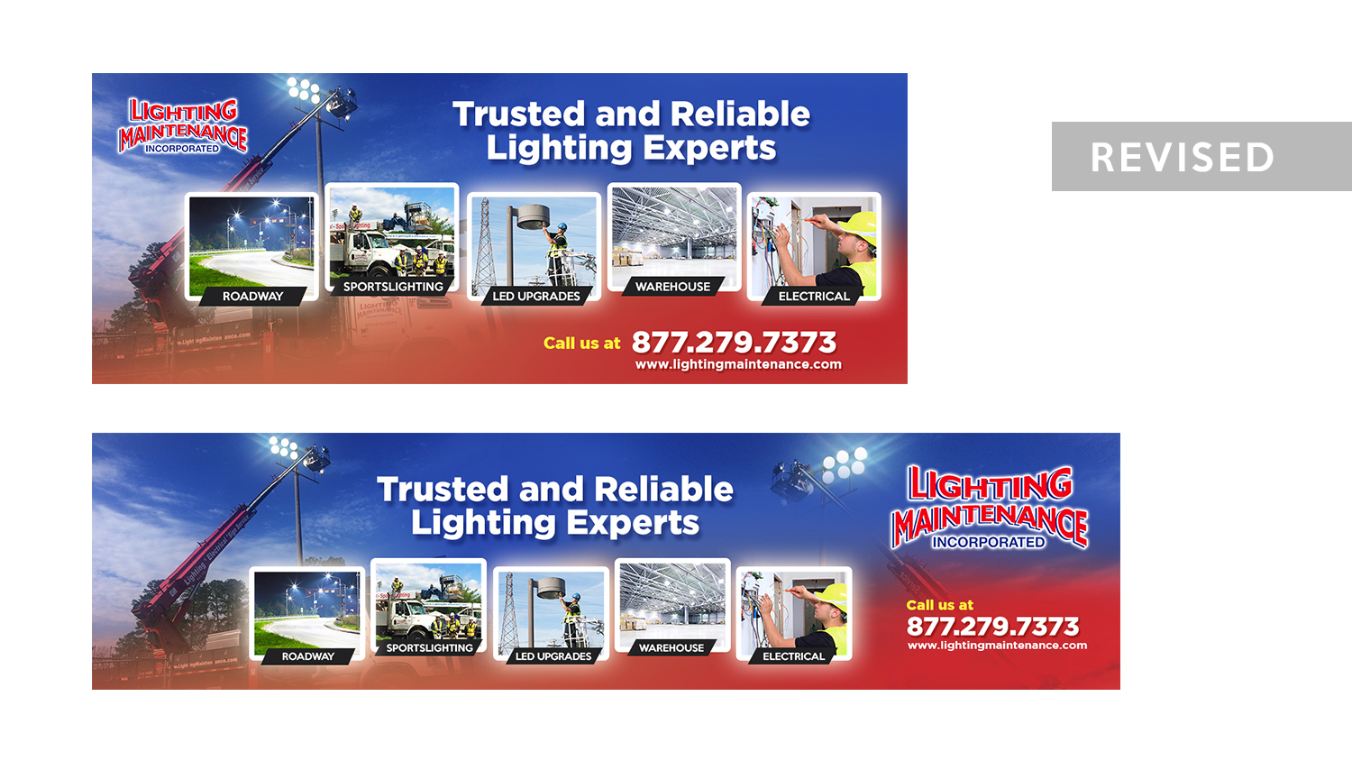 Graphic Design by MDesigns ™ for Lighting Maintenance Inc | Design #25014516