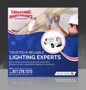 Graphic Design by SAI DESIGNS for Lighting Maintenance Inc | Design: #24759429