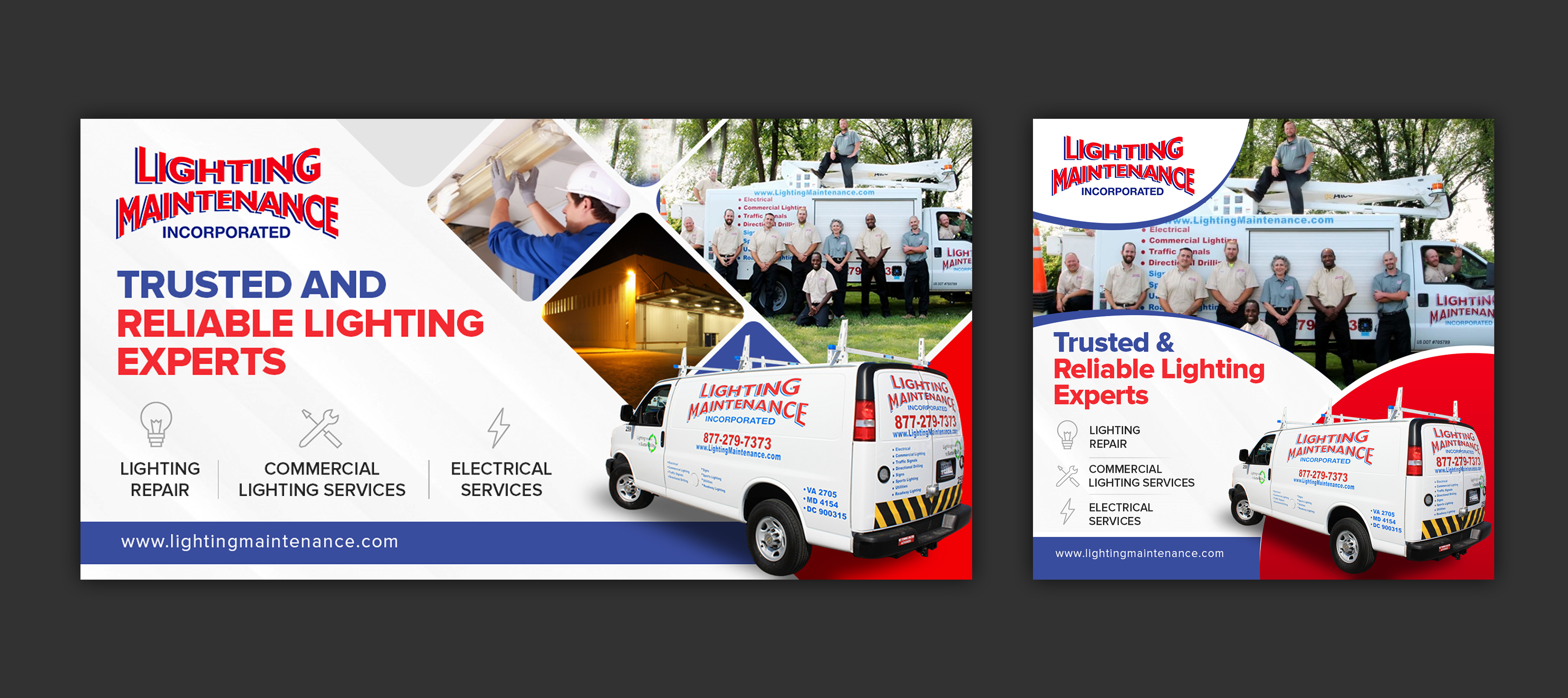 Design Graphique par SAI DESIGNS pour Lighting Maintenance Inc | Design #24767962