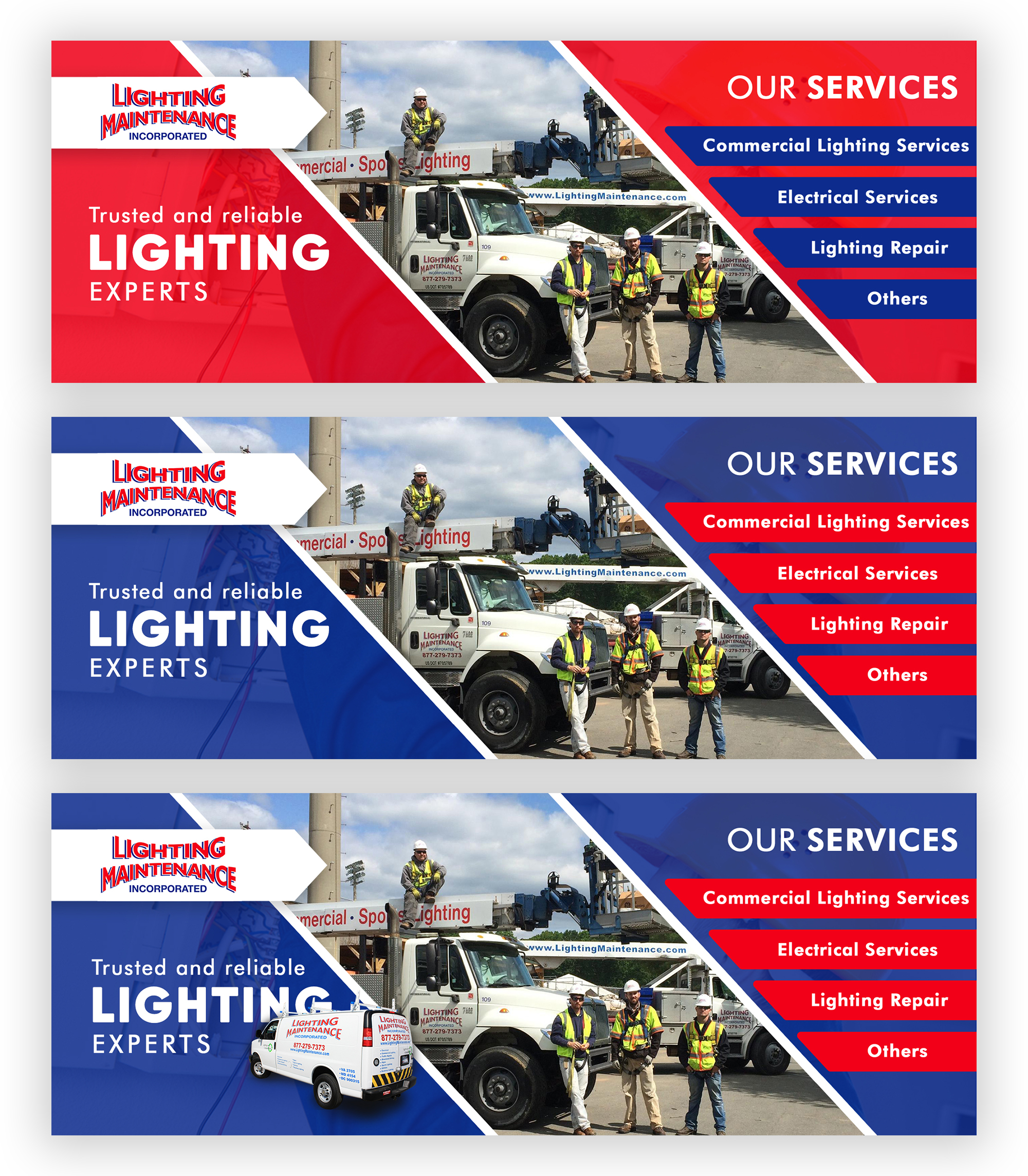 Graphic Design by aberyor for Lighting Maintenance Inc | Design #24767784