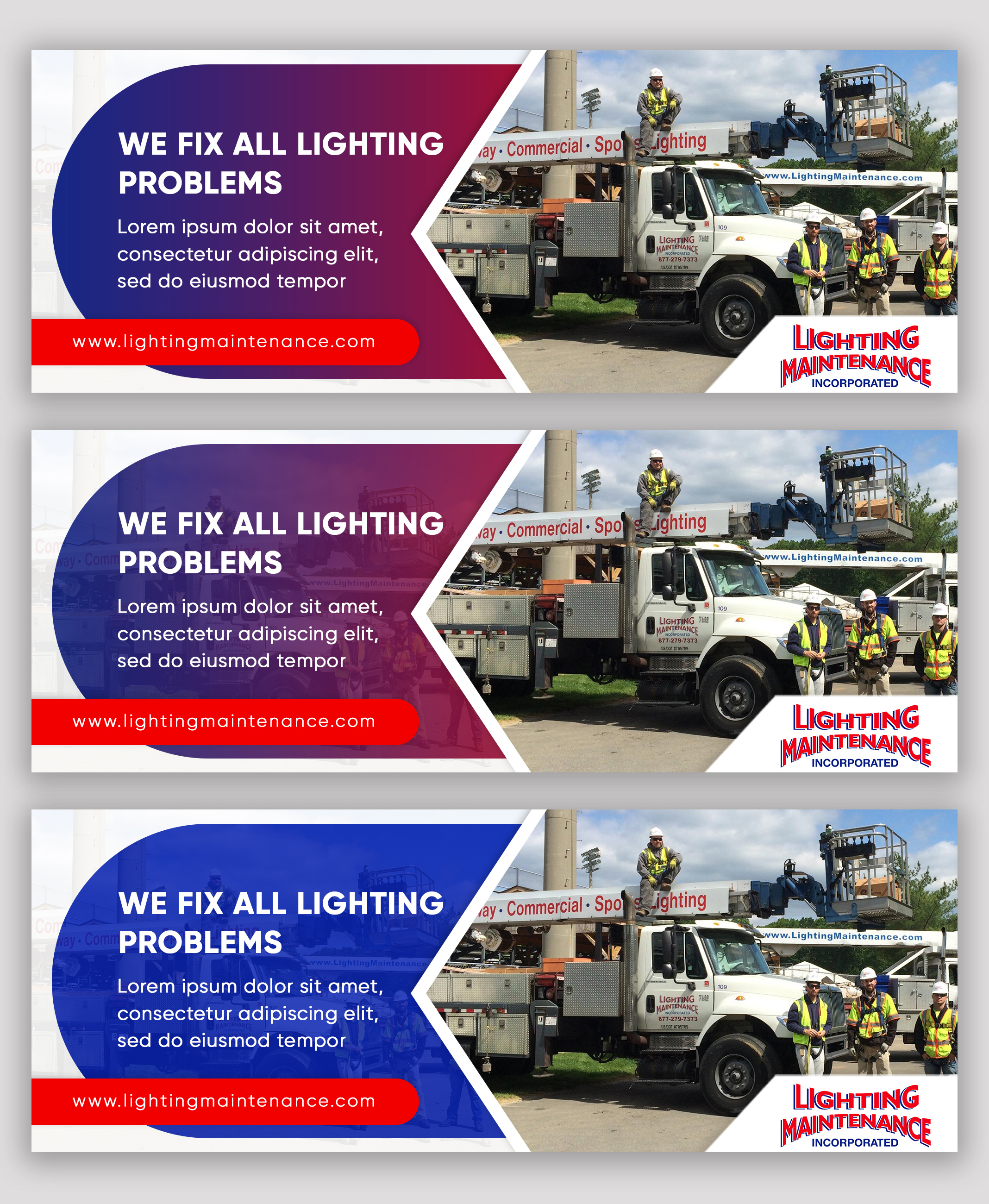 Graphic Design by aberyor for Lighting Maintenance Inc | Design #24797923