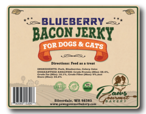 Etikett-Design von ronin71 für Paws Gourmet Bakery | Design: #24725359