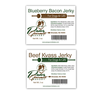 Etikett-Design von Rupok 3 für Paws Gourmet Bakery | Design #24752526