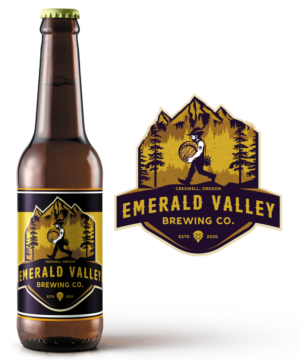 EMERALD VALLEY BREWING CO. | Design de Logo par ART DEPOT