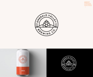 EMERALD VALLEY BREWING CO. | Design de Logo par step forward 2