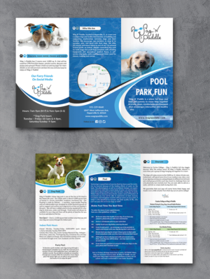 Upscale dog care facility need some marketing material | Brochure Design by innovative earth