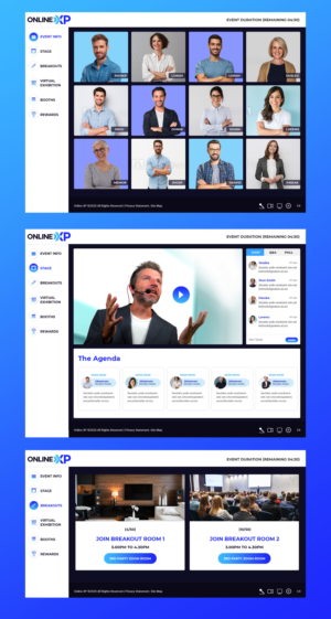 Web Design by pb for Unearthed Productions Events Management | Design: #24738749