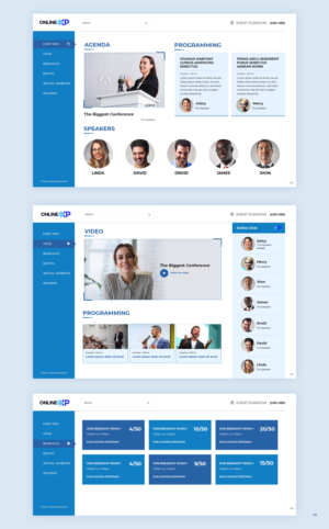 Web Design by pb for Unearthed Productions Events Management | Design: #24738757