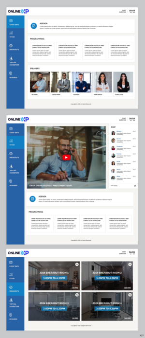 Web Design by pb for Unearthed Productions Events Management | Design: #24738763