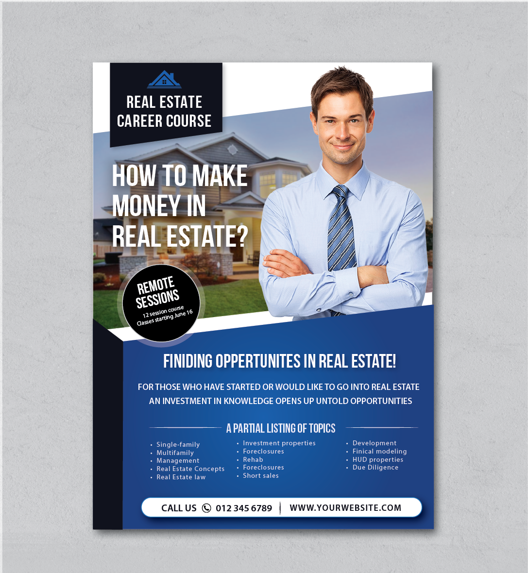 Flyer Design by alex989 for this project | Design #24736476