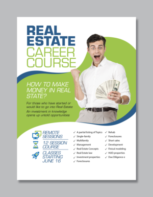 Finiding oppertunites in Real Estate  6.15.20 | Flyer Design by atularts