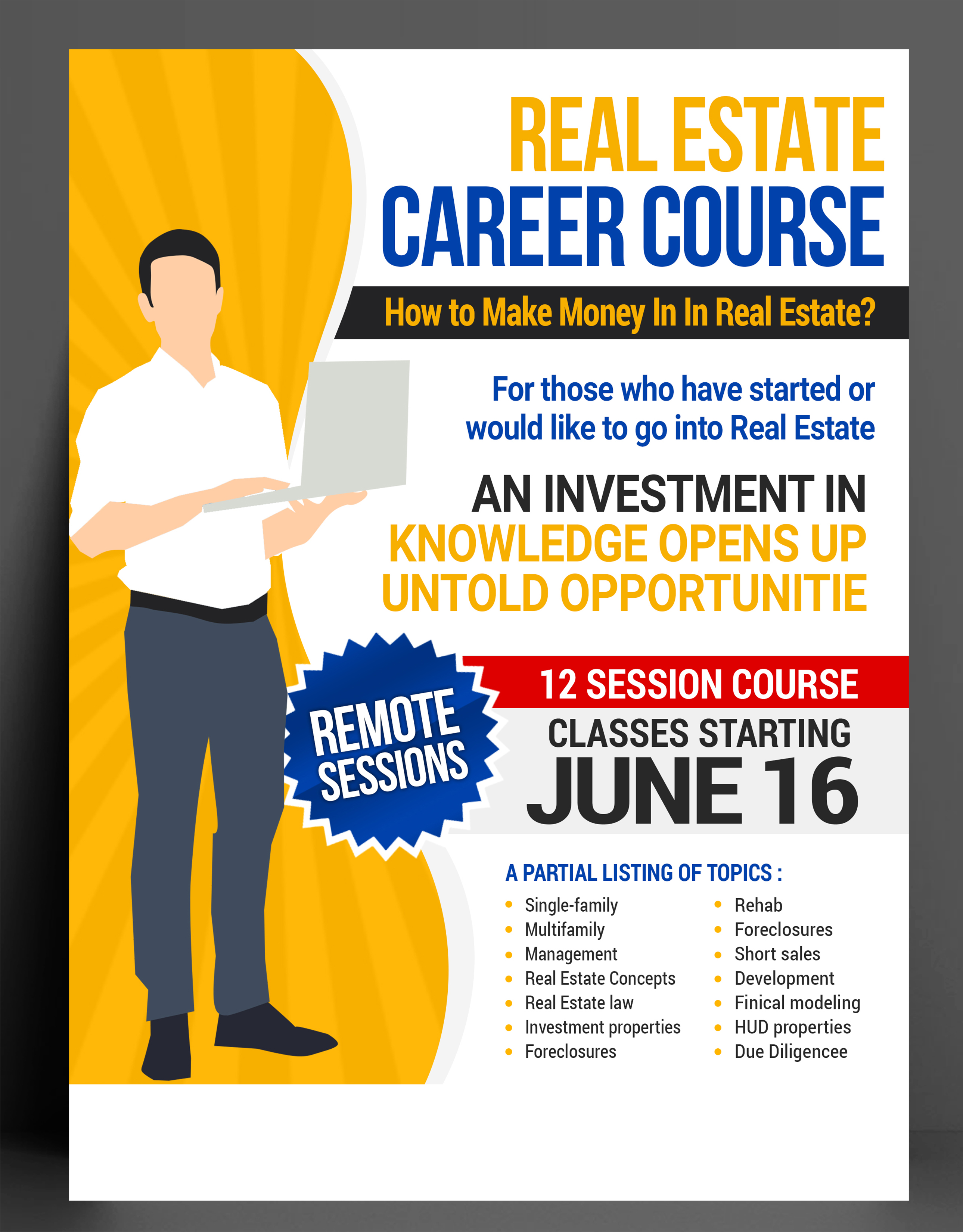 Flyer Design by ARTOGRAPHY for this project | Design #24734762