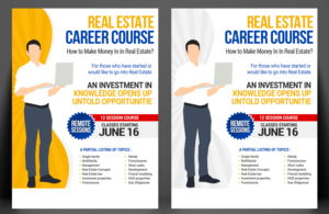 Finiding oppertunites in Real Estate  6.15.20 | Flyer Design by ARTOGRAPHY