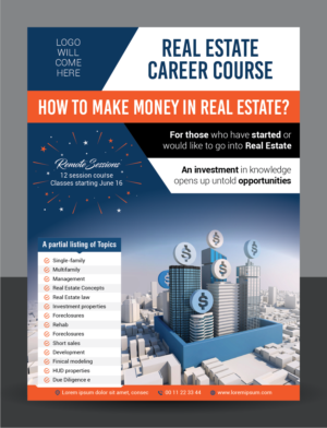 Finiding oppertunites in Real Estate  6.15.20 | Flyer Design by Titan Solbiz
