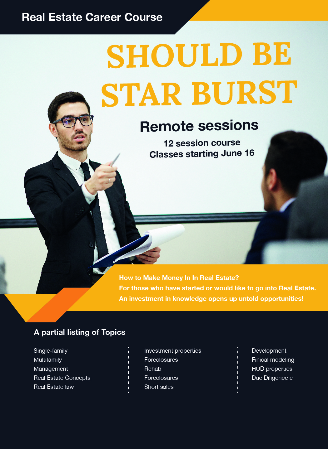 Flyer Design by Chau Lun So for this project | Design #24745276