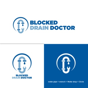 Logo Design by alitjuara for Blocked Drain Doctor Pty Ltd | Design: #24764798