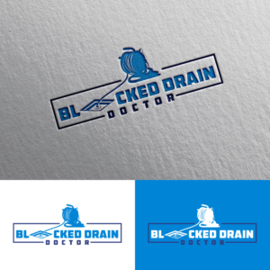 BLOCKED DRAIN DOCTOR | Logo Design by Rii