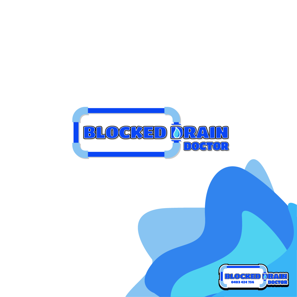 Logo Design by tyaz 2 for Blocked Drain Doctor Pty Ltd | Design #24733990