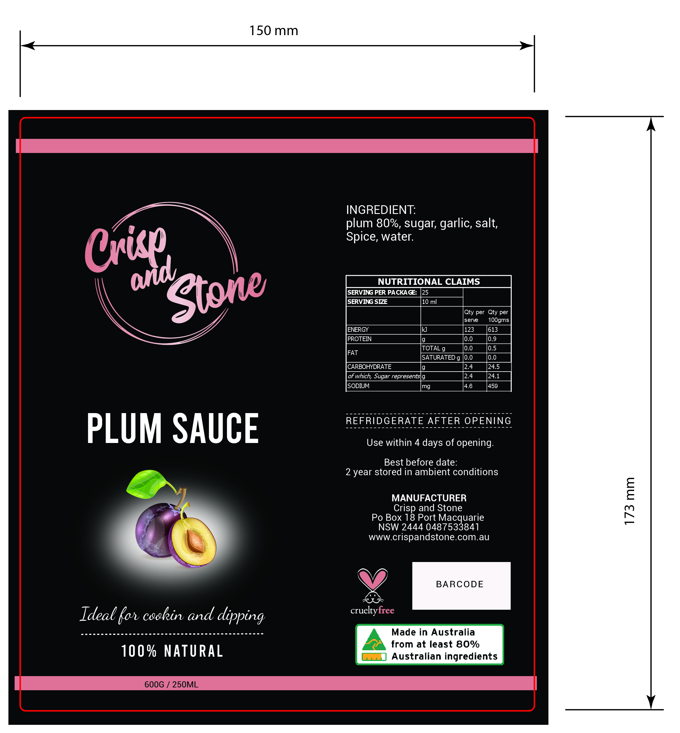 Label Design by Krasimira Georgieva for this project | Design #24875162