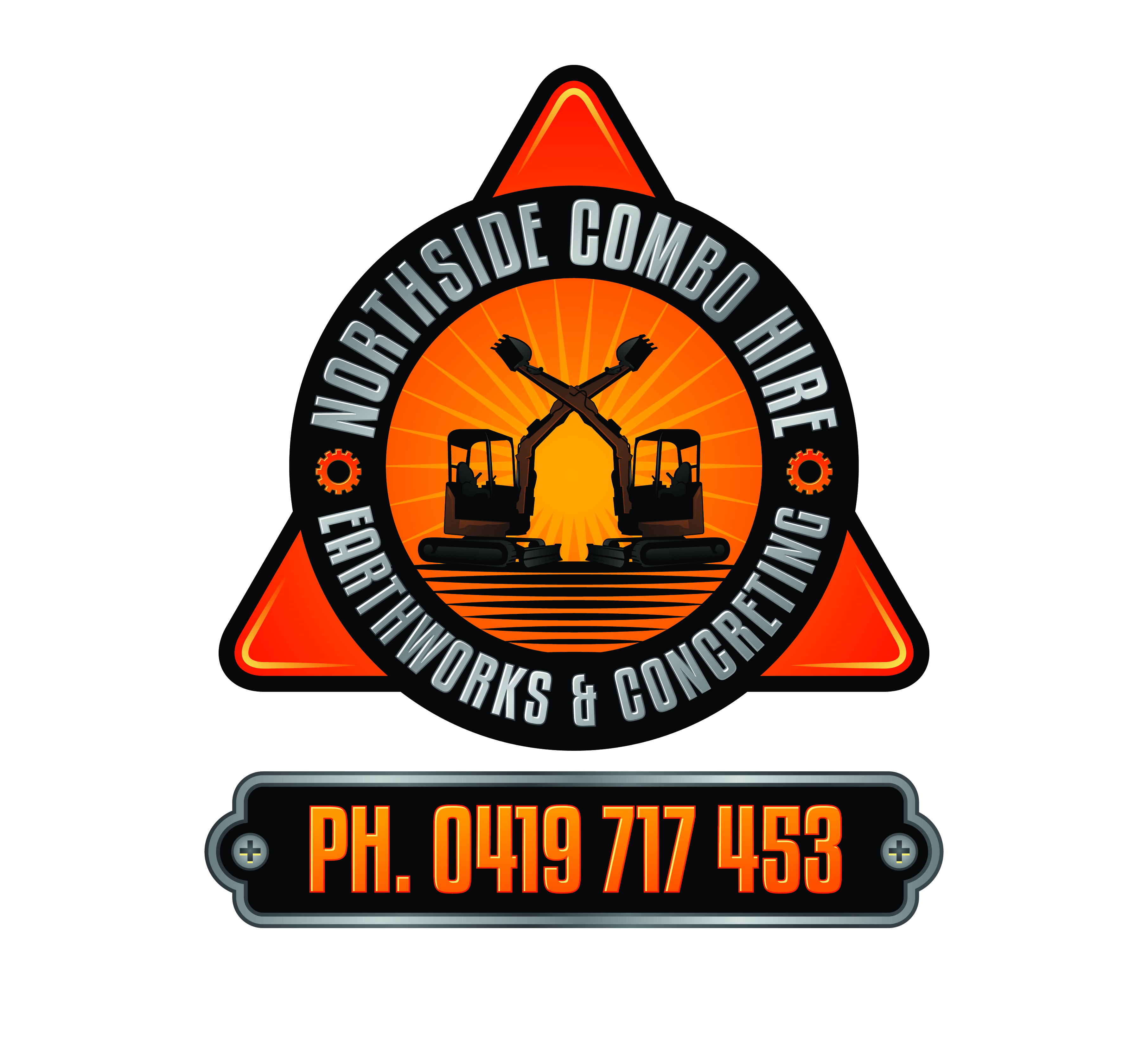 Logo Design by raigraphics for Nexgen Enterprises Pty Ltd T/AS Northside Combo Hire | Design #24802813
