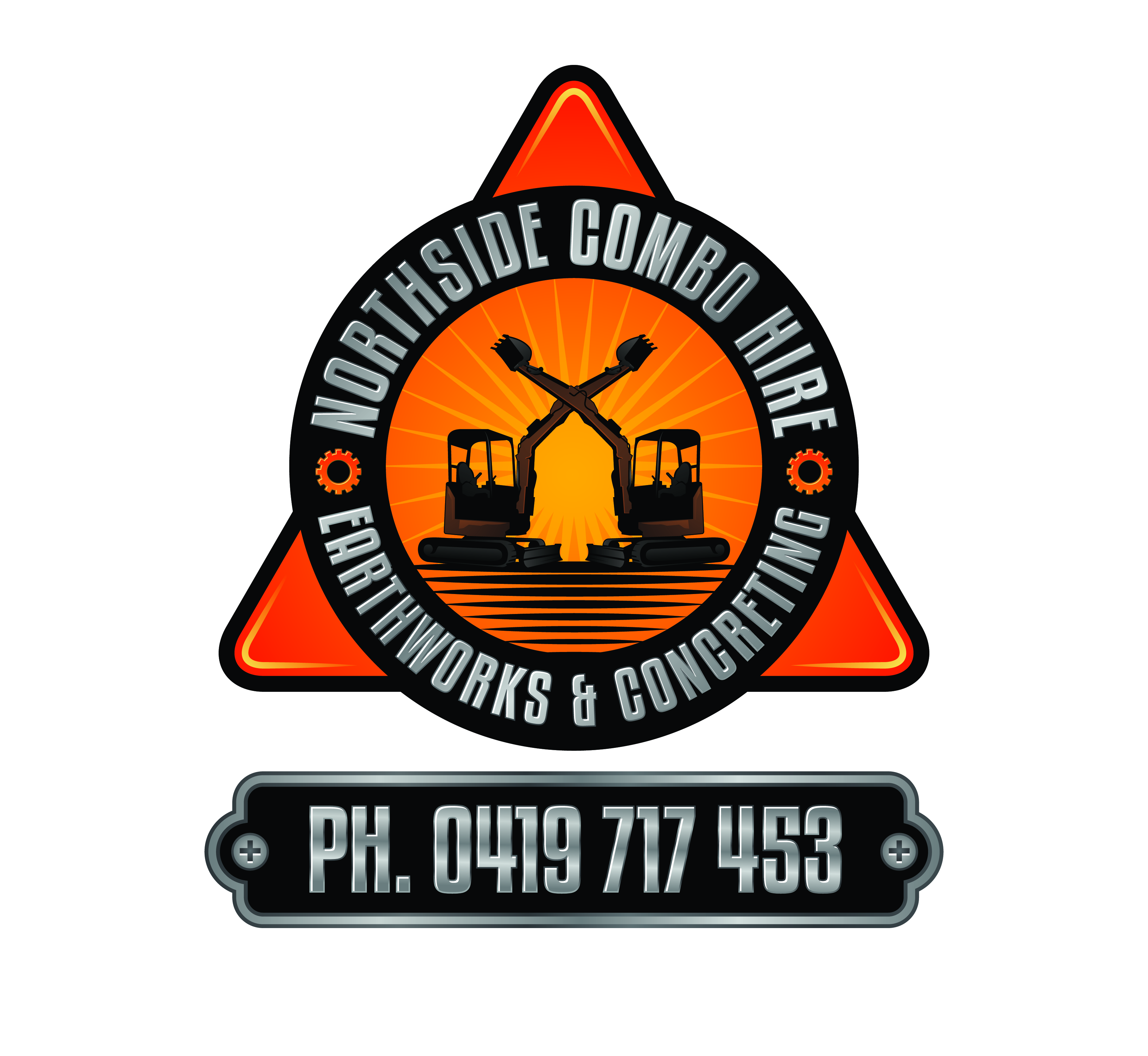 Diseño de Logo por raigraphics para Nexgen Enterprises Pty Ltd T/AS Northside Combo Hire | Diseño #24802814