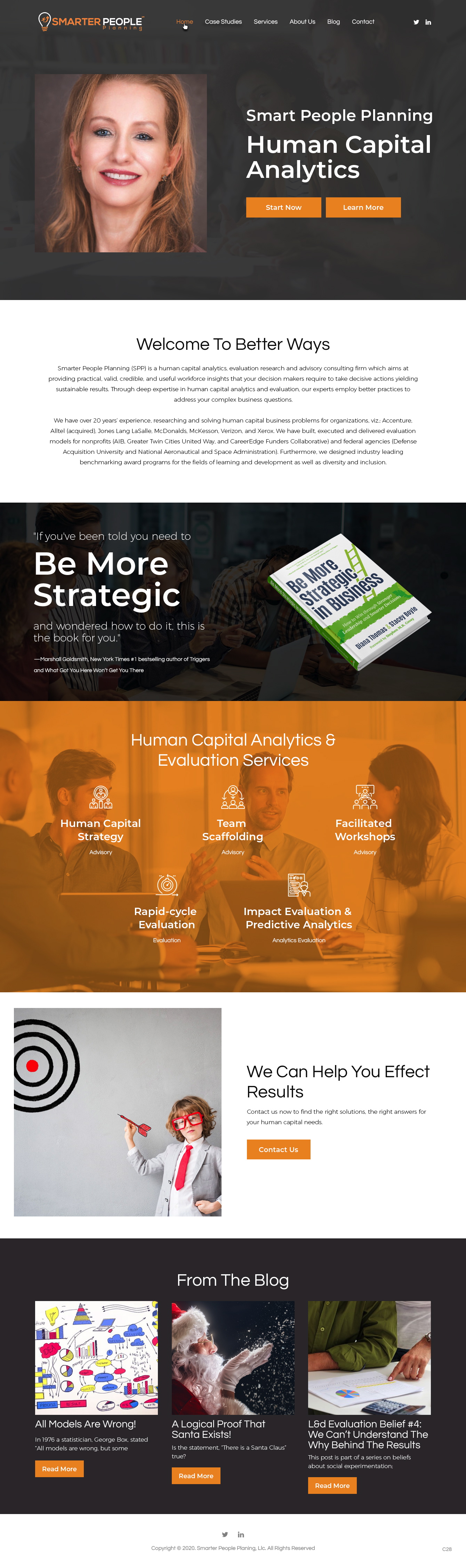 Web Design by pb for Smarter People Planning | Design #24748500