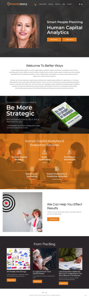 Web-Design von pb für Smarter People Planning | Design: #24748500