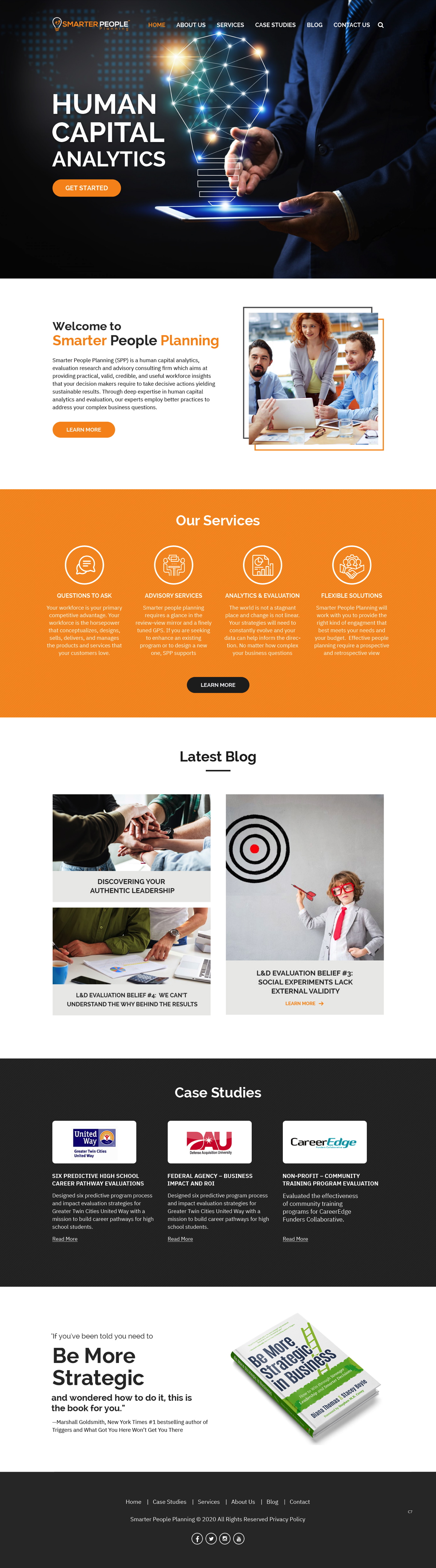Web Design by pb for Smarter People Planning | Design #24748502